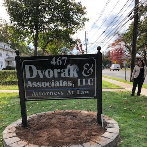 post and panel signs